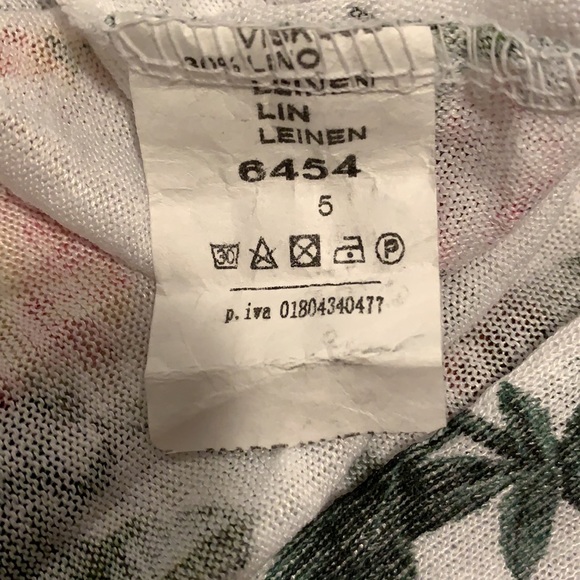 NWT Cotton/Linen Blouse - Picture 10 of 11